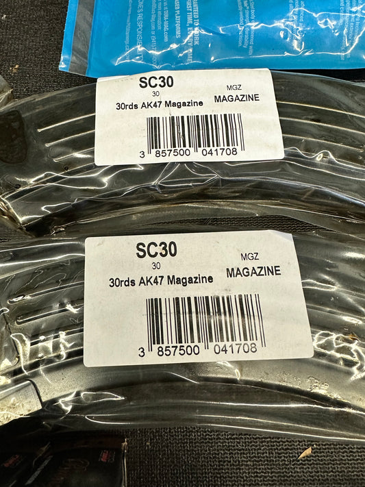 AK mag 30 rounds Steel